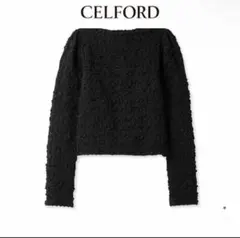 【美品】CELFORD⁂クロップドシャーリングブラウスのサムネイル