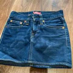 デニムミニスカート リーバイス