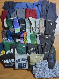 男の子 110cm まとめ売り UNIQLO デビラボ ズボンロンTトレーナー