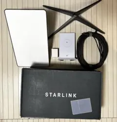 【未使用品】STARLINK 本体 SpaceX スターリンク アンテナ本体 v4 Wi-Fi 防災用品 Starlink