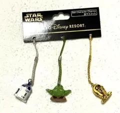 新品未使用⭐︎東京ディズニーリゾートスターウォーズ鈴マスコット3連