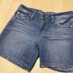 Lサイズ ぐらい ウエスト61 パンツ ズボン 短パン 半ズボン デニム