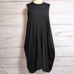 美品＊芽風 センソユニコ ノースリーブ ワンピース 変形 サークル