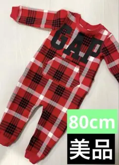 babyGAP ベビーギャップ ロンパースカバーオール 80 12-18М