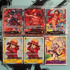 ワンピースカード　セブンイレブンキャンペーン プロモカード　6種セット　未開封