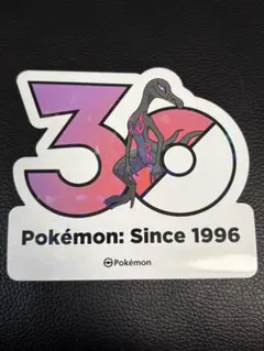 ポケモン 韓国限定 メガフェスタ ステッカー 30周年記念 タブンネ