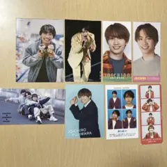 なにわ男子 藤原丈一郎 デタカ 厚紙