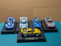 TAMIYA　64/1 レーシングカー5台セットのサムネイル