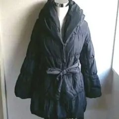 値下げ!!セシルマクビー中綿コート ブラック