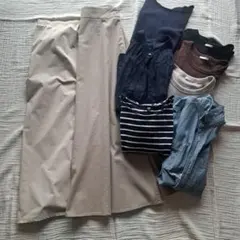 GU　ユニクロ　GAP　ロングスカート　半袖　9点まとめ売り+おまけ付き♡