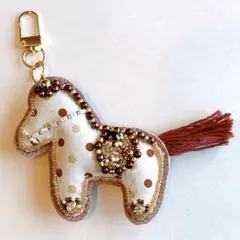 Type19 馬　バックチャーム　ダーラナホース　ぬいぐるみ　オーナメント　北欧