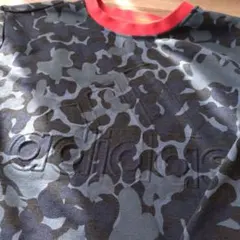 adidas　ロゴ　エンボス　長袖カットソー　160