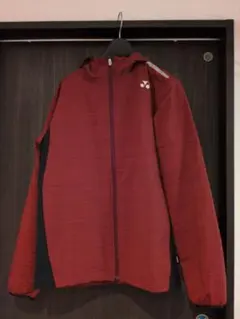 YONEX レッド フード付きジャケット Lサイズ