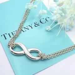 極美品 ティファニー インフィニティ ネックレス シルバー925