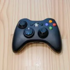 Xbox 360 ワイヤレスコントローラー 黒【動作確認済】