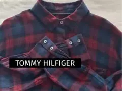 【TOMMY HILFIGER】タータンチェックシャツ 36のサムネイル