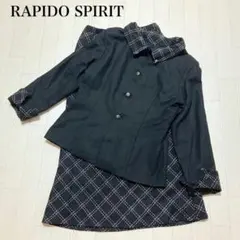 RAPIDO SPIRIT スカートセットアップ 7AR チェック　セレモニー