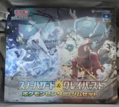スノーハザード & クレイバースト ポケモンセンター・ジムセット シュリンク付