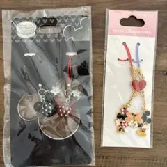 【Disney】 新品 ペアストラップset