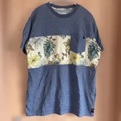 BILLABONG フラワー柄 Tシャツ L