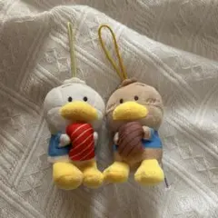 はぴだんぶい スシローコラボ あひるのペックル マスコット キーホルダー