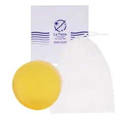ラフェスタ エナジー スキンソープ 100g 枠練り洗顔石鹸 泡立てネット 