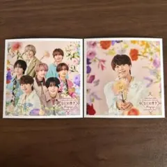 なにわ男子 ましかくフォト Floral 2枚セット