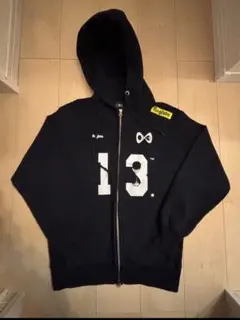 8e greedy × レジスタ　ダブルジップパーカー　Sサイズ