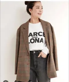 B.C STOCK　美品グリーミーテーラージャケットのサムネイル