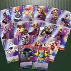 ディズニーキャラクター トレーディングカード 17枚セット