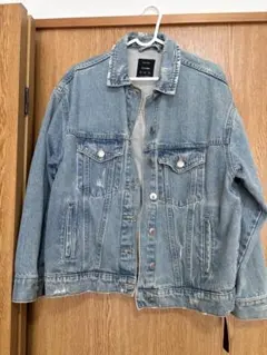 Bershka ライトブルーデニムジャケット XS