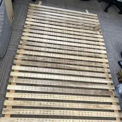 木製 すのこベッド セミダブルマットレス用 通気性抜群のサムネイル