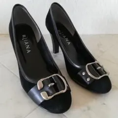 DIANA ダイアナ 本革 スエード パンプス 23.5cm