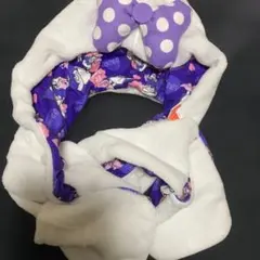 平成レトロ 　ディズニー ドナルドダック　　デイジーダック 　　ファーマフラー