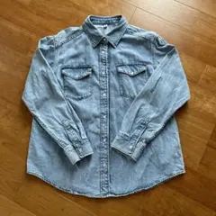 GU デニムシャツ　XL