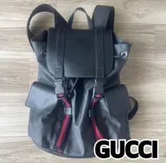 GUCCI リュック　黒色