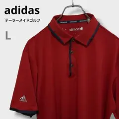adidas アディダス テーラーメイドゴルフ　ゴルフウェア ポロシャツ　L