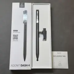 Adonit Dash4 ブラック 高精度タッチペン