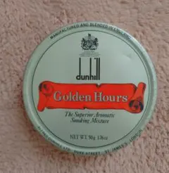 『英国国章入』dunhill Golden Hours 50g空き缶のサムネイル