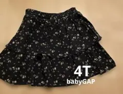 GAP 4T 105㎝◇ティアードスカート　小花柄　フラワープリントのサムネイル