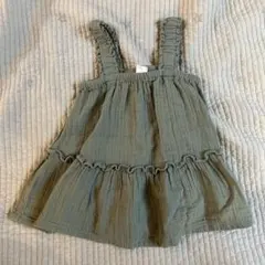 baby GAP グリーンチュニック 5歳用 110