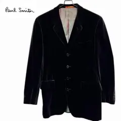 【美品】Paul Smith LONDON ベルベット テーラードジャケット　M