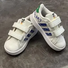adidas ミッキー スニーカー ホワイト