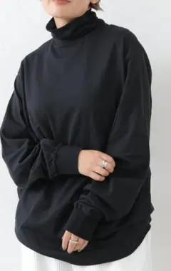 j.s luxe yonetomiGARMENT DYED TURTLE TEE