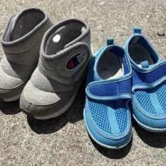 15.0センチ　Champion ハイカットスニーカー＆マリンシューズ