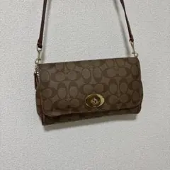 Coach ブラウン ショルダーバッグ　2WAY