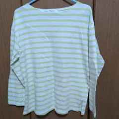 chocol raffine robe ボーダー 長袖カットソー F