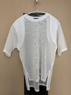 MURUA メッシュTシャツ ホワイトのサムネイル