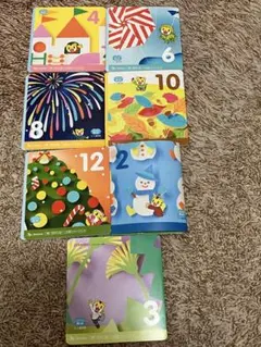 こどもちゃれんじ ほっぷ　DVD 1年分 7枚セット