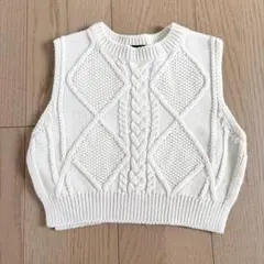 韓国子供服Aosta ニット ベスト M